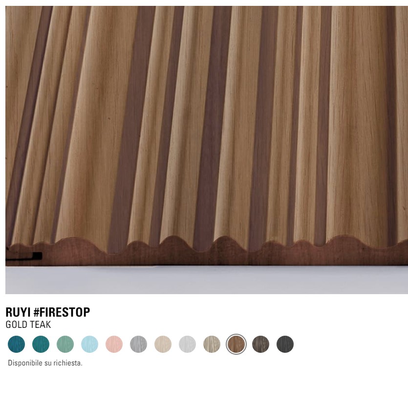Fire-resistant wall coverings, Moove Urban Firestop Ruyi
